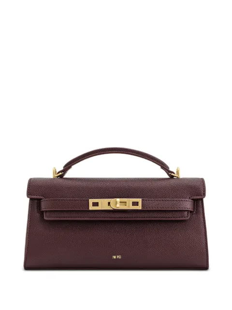 JW Pei Noor textured turn-lock tote bag Purple 2T2734