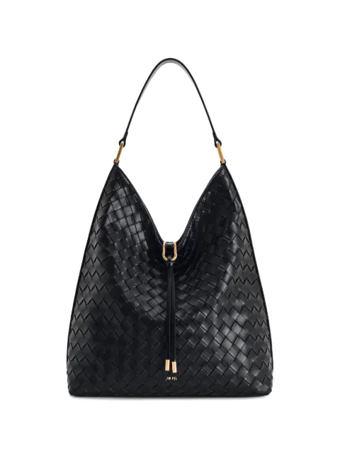 JW Pei Aria interwoven shoulder bag Black 8T02612