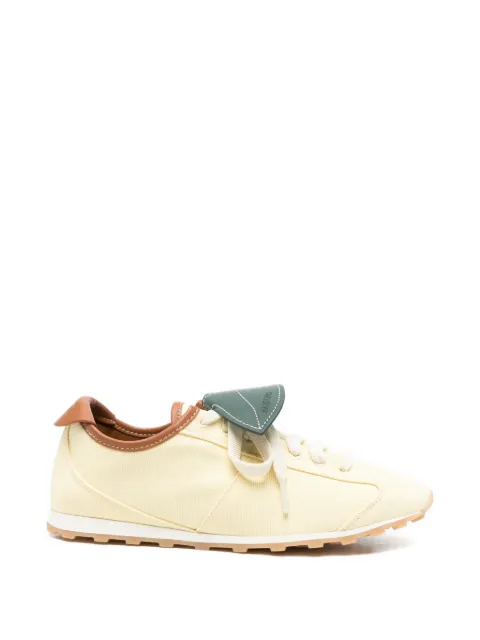Jacquemus The Tennis soft lemon sneakers Neutrals FOW00175AW00271