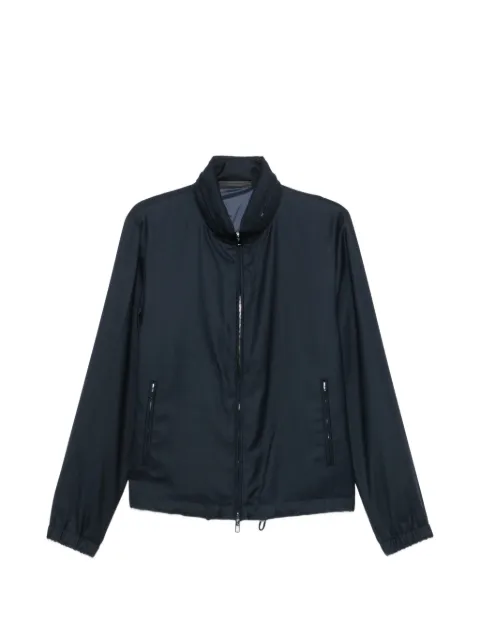Giorgio Armani zip-up high-neck jacket Blue 9CGOB02QT00AMUBUV
