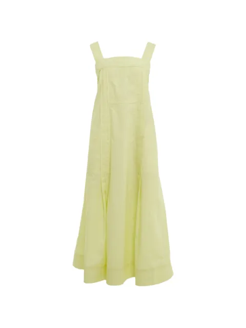 3.1 Phillip Lim square-neck flared maxi dress Yellow S26191088HOP