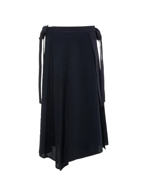 3.1 Phillip Lim broderie-anglaise asymmetric midi skirt Blue S26136241BRN