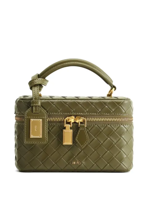 JW Pei Cleo interwoven tote bag Green 2T32171