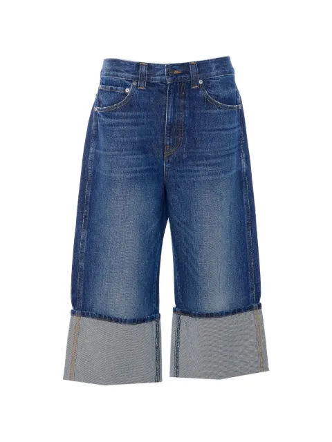 KHAITE Boyle cuffed jeans Blue 1182908006