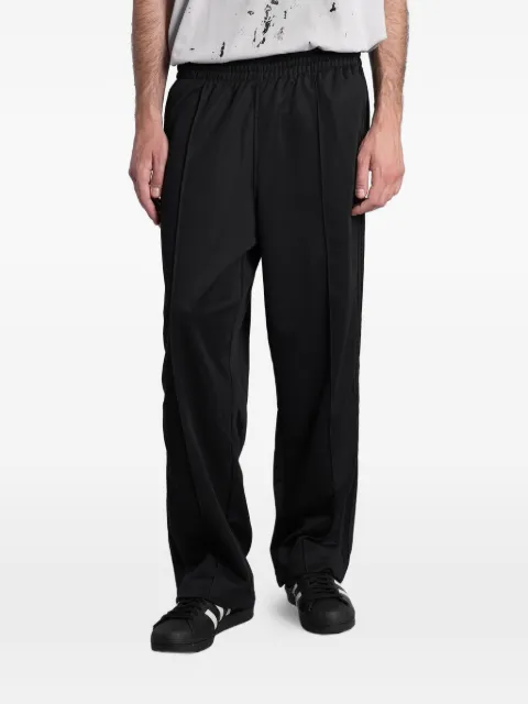 adidas logo-embroidered track pants Black KE3500