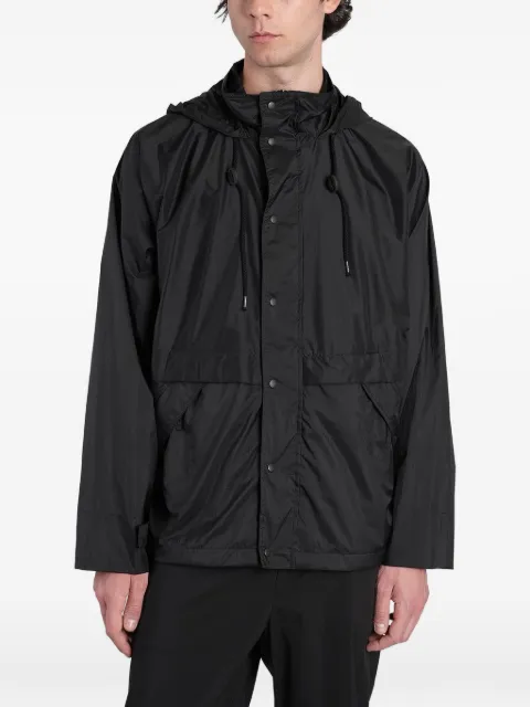 ASPESI hooded press-stud jacket Black I610V003