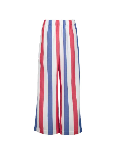 Marrakshi Life striped palazzo pants Red HS25080