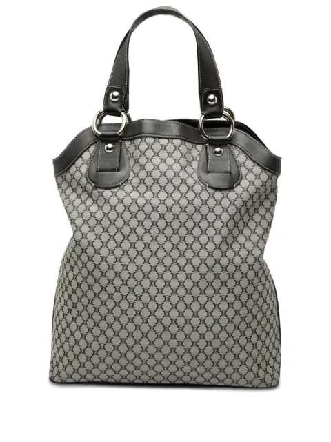 Celine Pre-Owned 20th Century Macadam Canvas tote bag Grey G0FYJ3UOOCN6VFAE