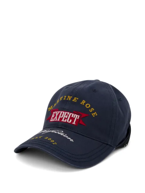 Martine Rose logo-embroidered baseball cap Blue 1168WP13504