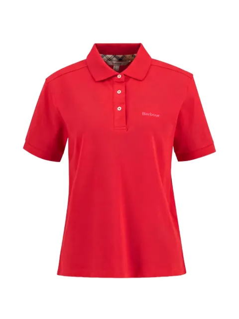 Barbour Bowford polo top Red LML0886
