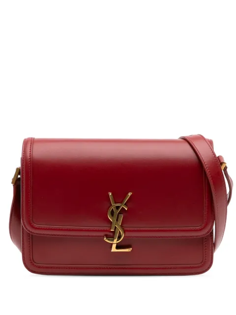 Saint Laurent Pre-Owned 2020 Medium Calfskin Solferino Satchel In Box crossbody bag Red URBSH9EMOKCJE96Z