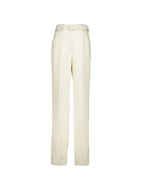 Gabriela Hearst Norman belted trousers Neutrals 2262168LI010