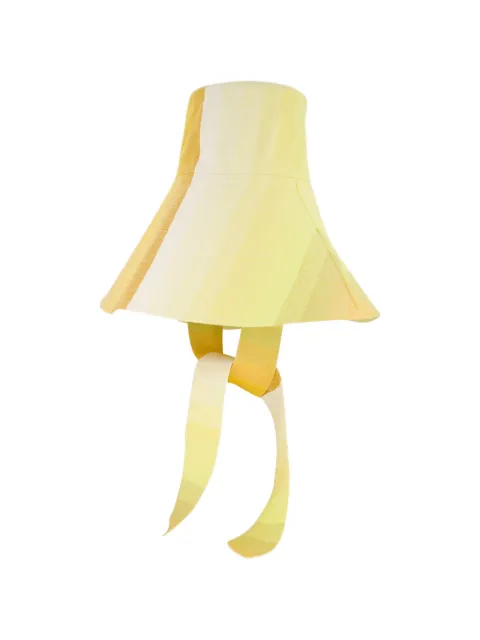 Marrakshi Life striped sun hat Yellow EXC002
