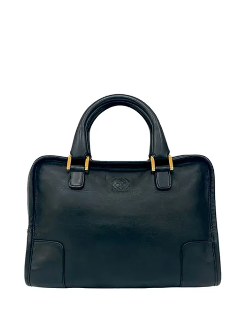 Loewe Pre-Owned 2010-2026 Goatskin Amazona 28 handbag Black SUL8P8X57H4IQI8J