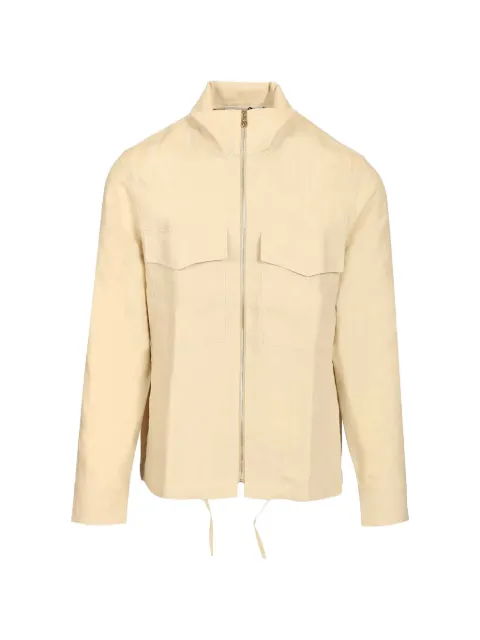 Paul Smith drawstring-hem zip-up jacket Neutrals M1R911ZV01427