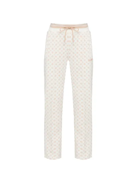 GUESS USA logo-print track pants Neutrals V5YB20KB212