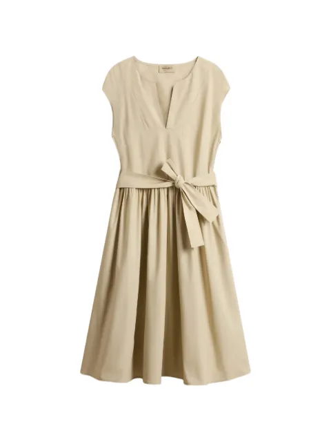 Woolrich mini belted sleeveless dress Neutrals CFWWDR2028FRUT3944