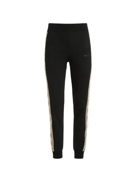 GUESS USA logo-tape track pants Black V2YB15KB3P2