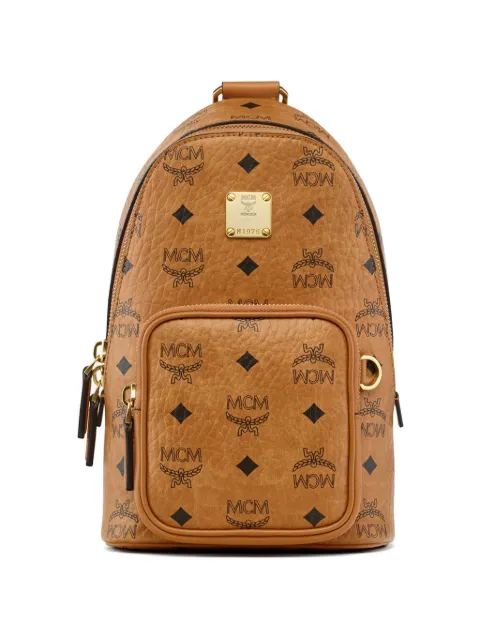 MCM Aren Visetos messenger bag Neutrals MMLGATA04CO001