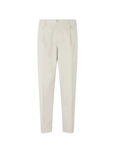 Briglia 1949 pleated trousers Neutrals BRICKLANED300056