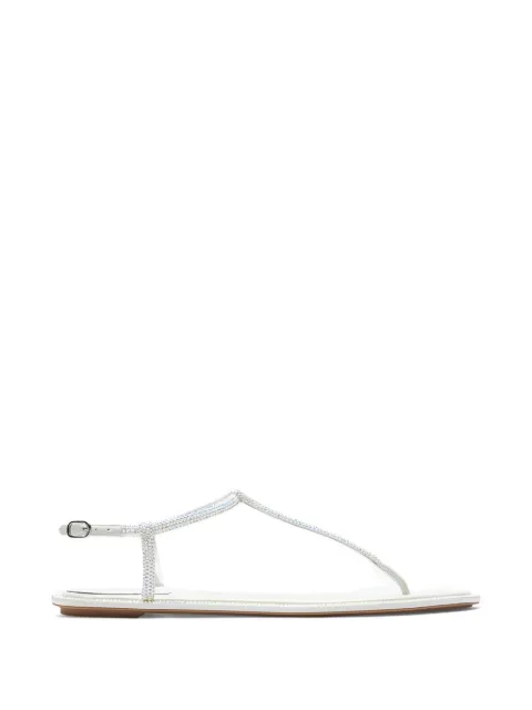 René Caovilla Diana crystal-embellished sandals White C11574010R001X318
