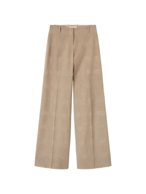 Ermanno Scervino Glen check trousers Neutrals D486P716WJVS4849