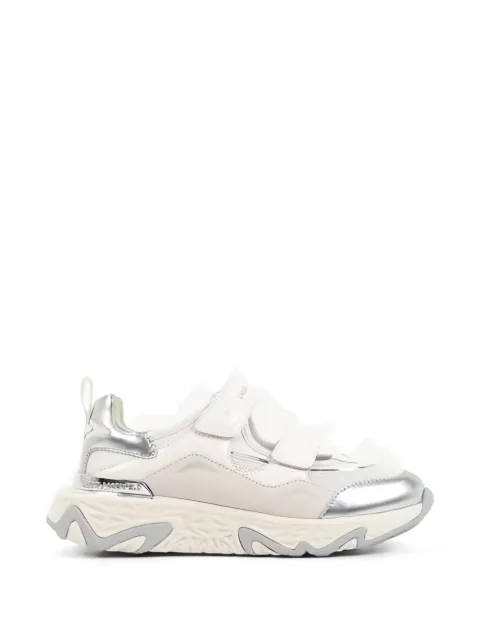 Karl Lagerfeld Blaze panelled touch-strap sneakers Neutrals KL62406