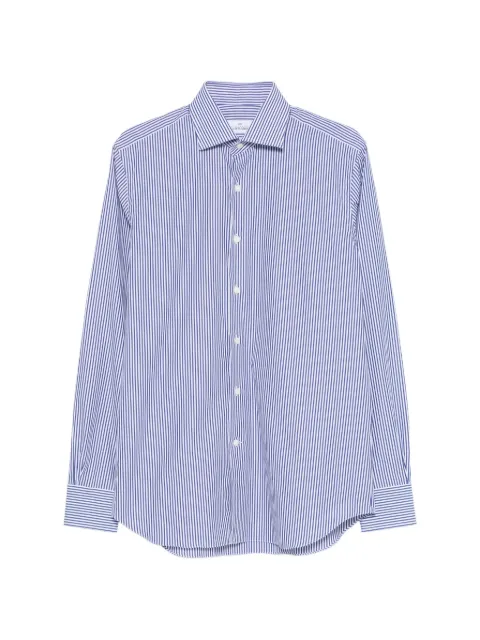 Alessandro Gherardi striped shirt Blue BP12G7TW015