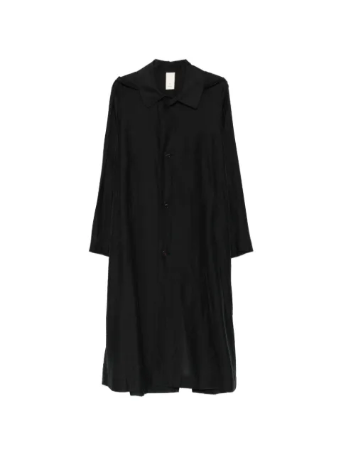 SOH button-up coat Black SPHHL010