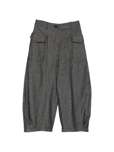 SOH belt-loops trousers Grey SPHPC090