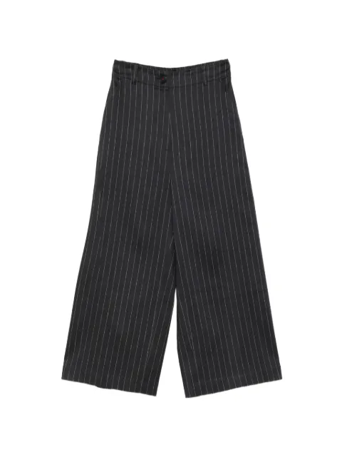 SOH pinstripe-pattern pants Blue SPHPL120
