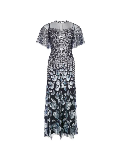 Temperley London Piper maxi dress Blue 26UPPP53648C