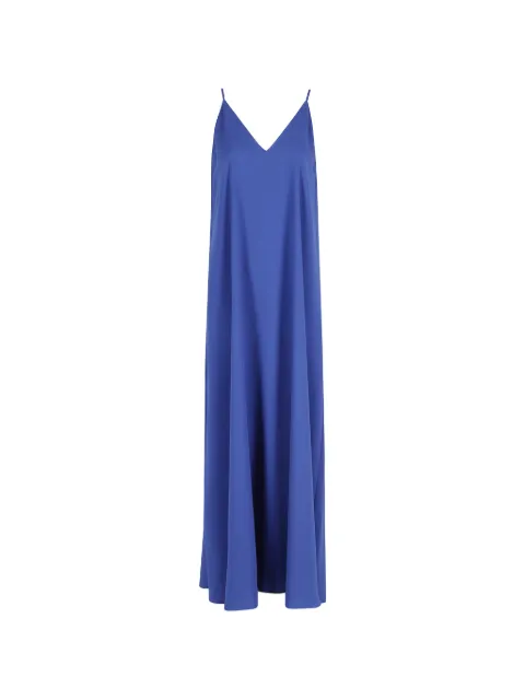 Gianluca Capannolo Rosie V-neck maxi dress Blue 26EAL1216400098