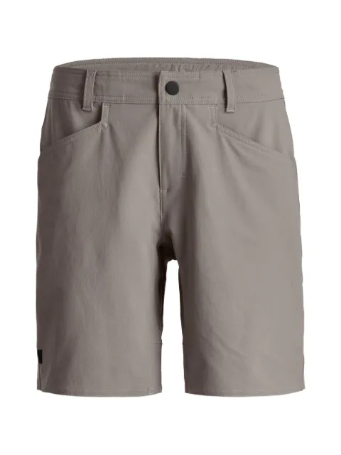 ORTOVOX Affinity logo-patch tailored shorts Neutrals 70641