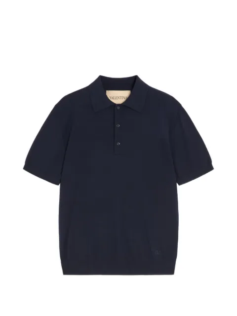 Valentino Garavani VLogo Signature polo shirt Blue VKP04VBH9