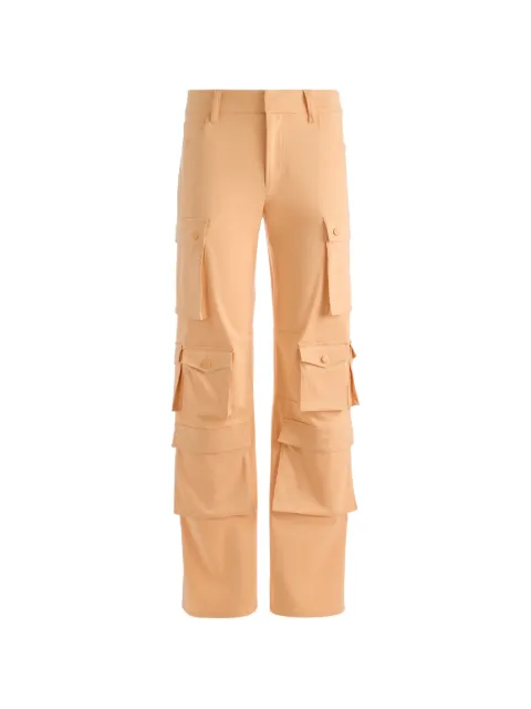alice + olivia Olympia cargo-pockets trousers Orange CC604R96102