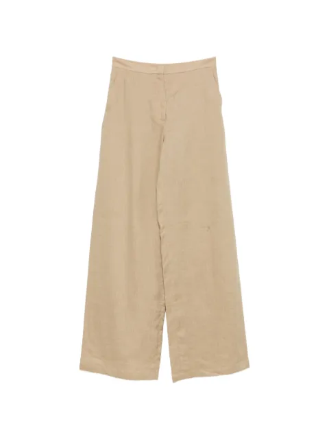 Max Mara Msttapioca zip-up palazzo pants Neutrals 2616131122600