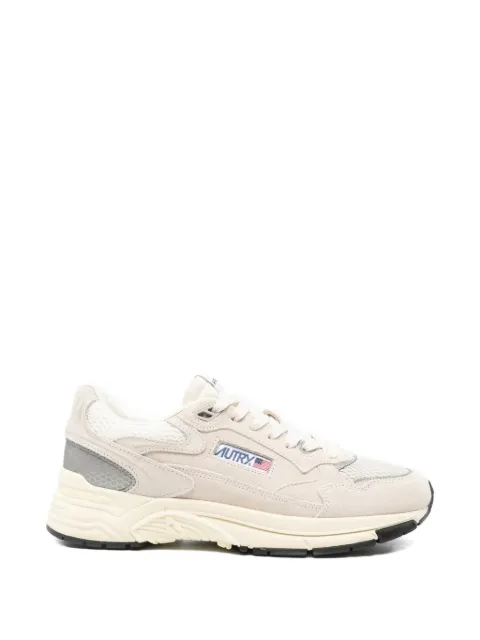 Autry Hyperway suede mesh sneakers Neutrals HYLMUM19