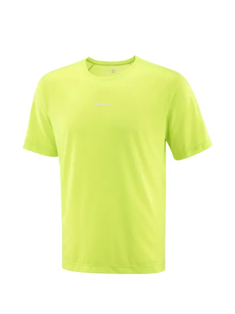 Salomon logo-print mesh t-shirt Green LC2778800