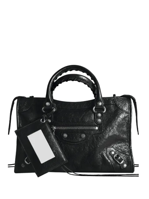 Balenciaga small Le City tote bag Black 8657622ACLR