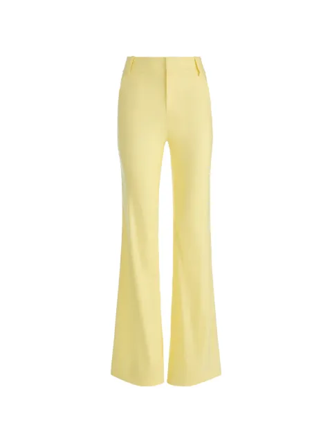 alice + olivia Lula welt-pockets trousers Yellow CC604418106