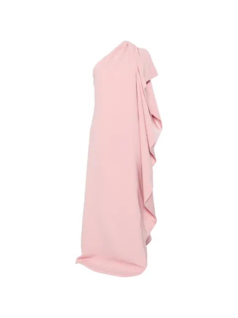 JEAN-LOUIS SABAJI ruffled one-shoulder dress Pink 6001614