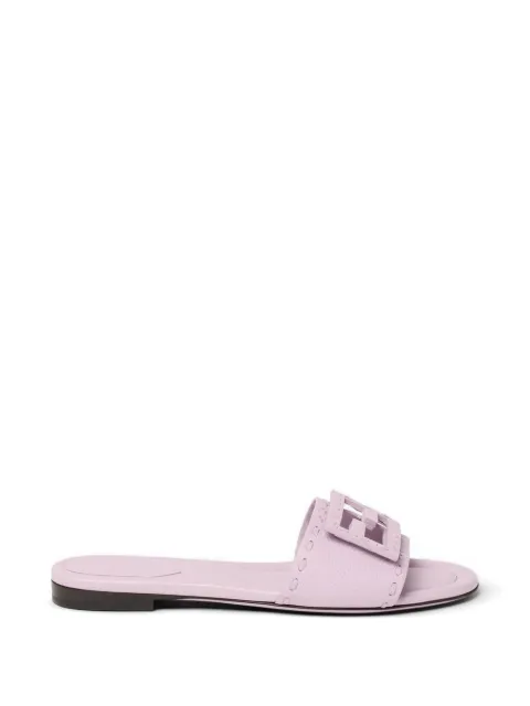 FENDI whipstitch sandals Purple 8R8136AQY2