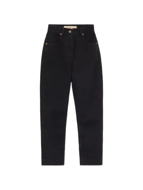 Valentino Garavani logo-patch jeans Black BDD21NAED