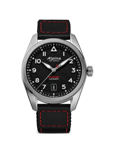 Alpina Startimer Pilot 40mm watch Black AL525BW4S36