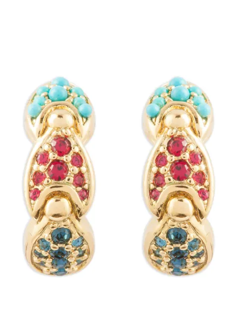 Susan Caplan Vintage 1980s D'Orlan Clip-On earrings Gold ER020564