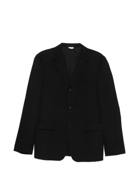 Comme des Garçons Homme Plus notched-lapels single-breasted blazer Black PZJ010