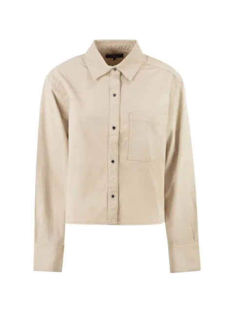7 For All Mankind chest-pockets shirt Neutrals 7U7J0E39U73C5