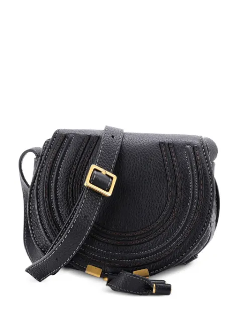 Chloé Pre-Owned Marcie Leather Small crossbody bag Black LKEXBTMAM8ULHU5K
