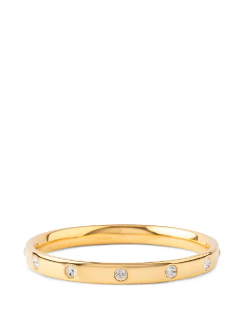 Monet Pre-Owned 1980s round-cut-crystal bracelet Gold BL009736